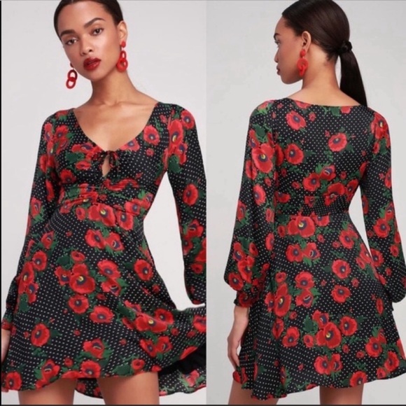 NWT Free People Morning Light Mini Dress Size 0 - Picture 1 of 7